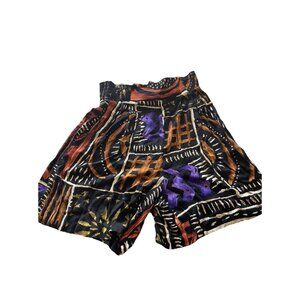 Vintage Index by Melrose Shorts Women’s Sz M Multicolor Design Aztec Shorts